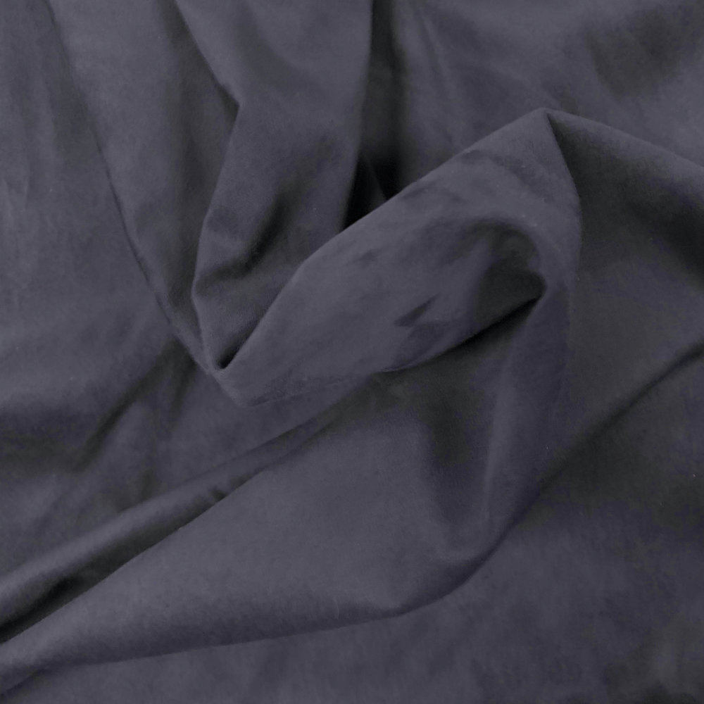 Suedine Stretch SU09 - navy blue