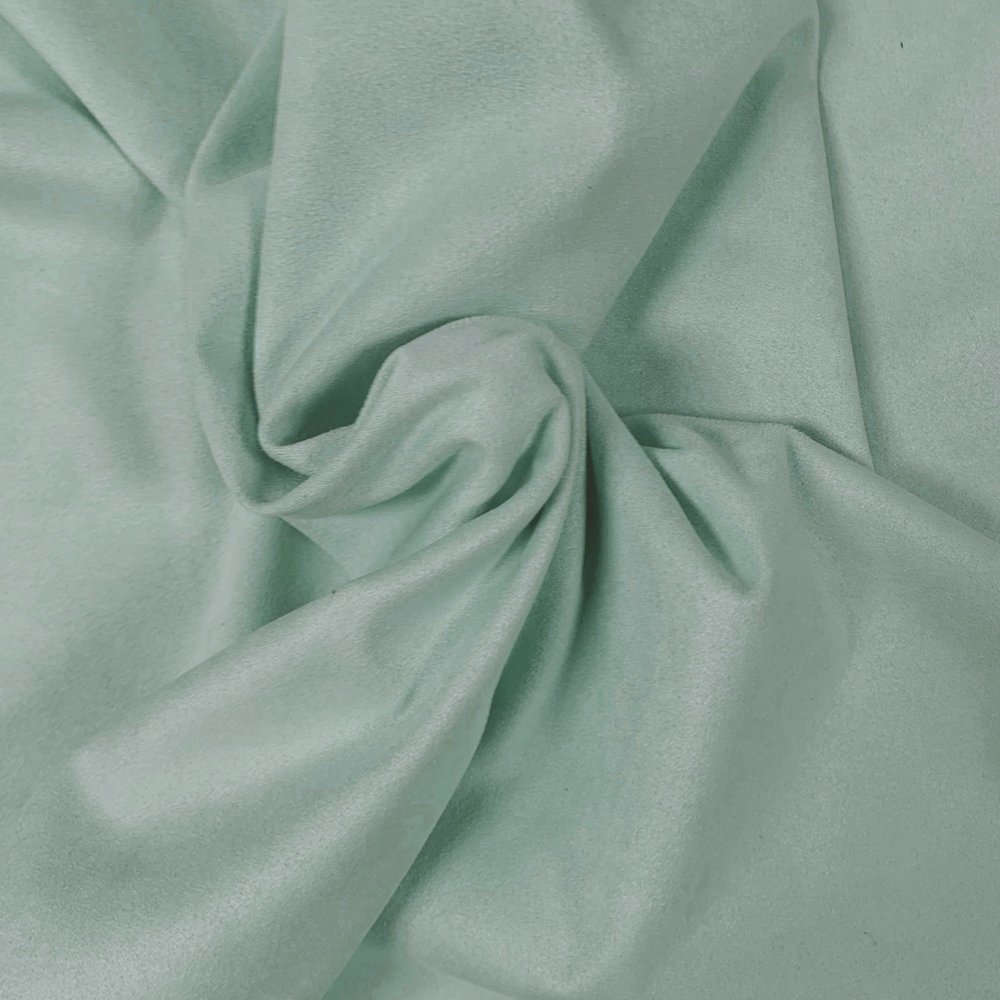 Suedine Stretch SU21 - powder green Suedine Stretch SU21 - powder green