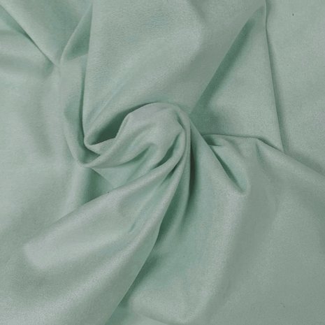 Suedine Stretch SU21 - powder green Suedine Stretch SU21 - powder green