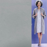 Suedine Stretch SU29 - light gray