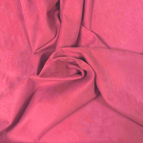 Suedine Stretch SU31 - bright pink Suedine Stretch SU31 - bright pink