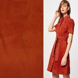 Suedine Stretch SU35 - Brique Suedine Stretch SU35 - Brique