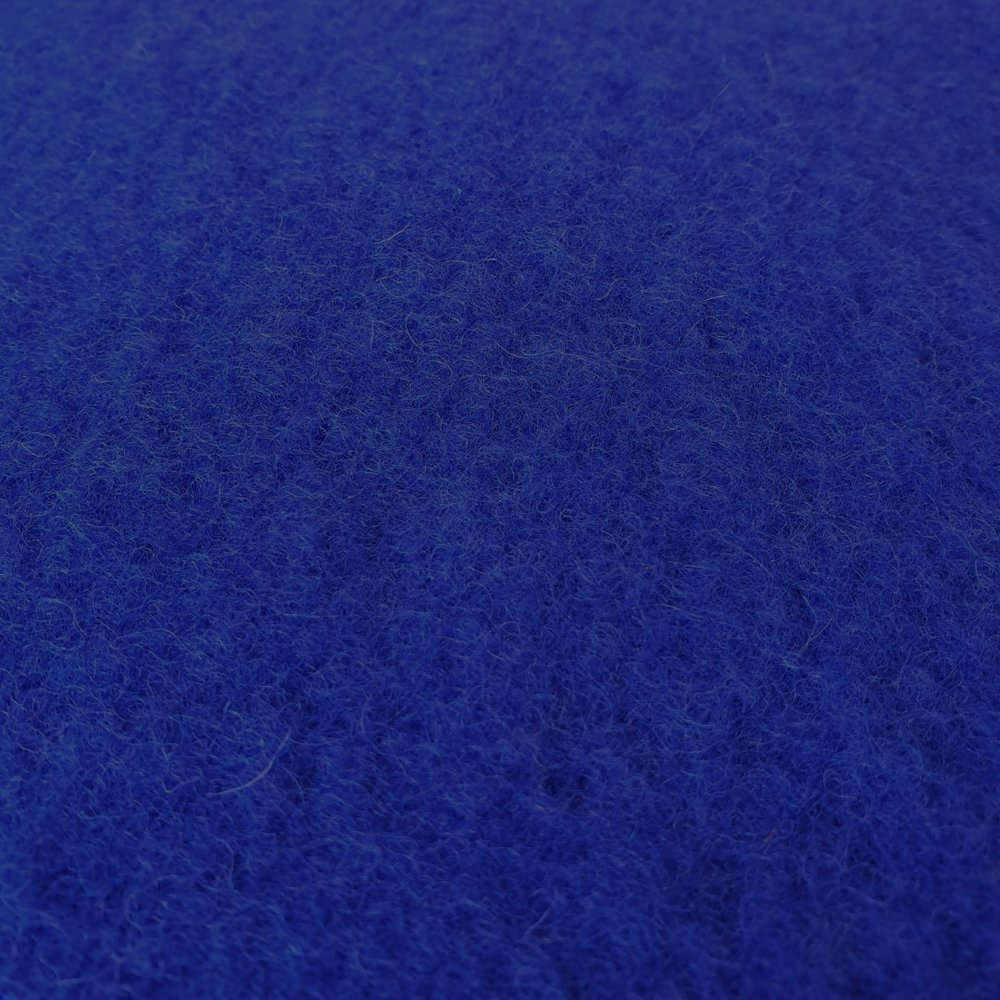 Laine bouillie Uni CW06 - bleu cobalt