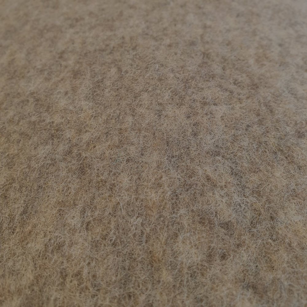 Cooked Wool Uni CW18 - light brown