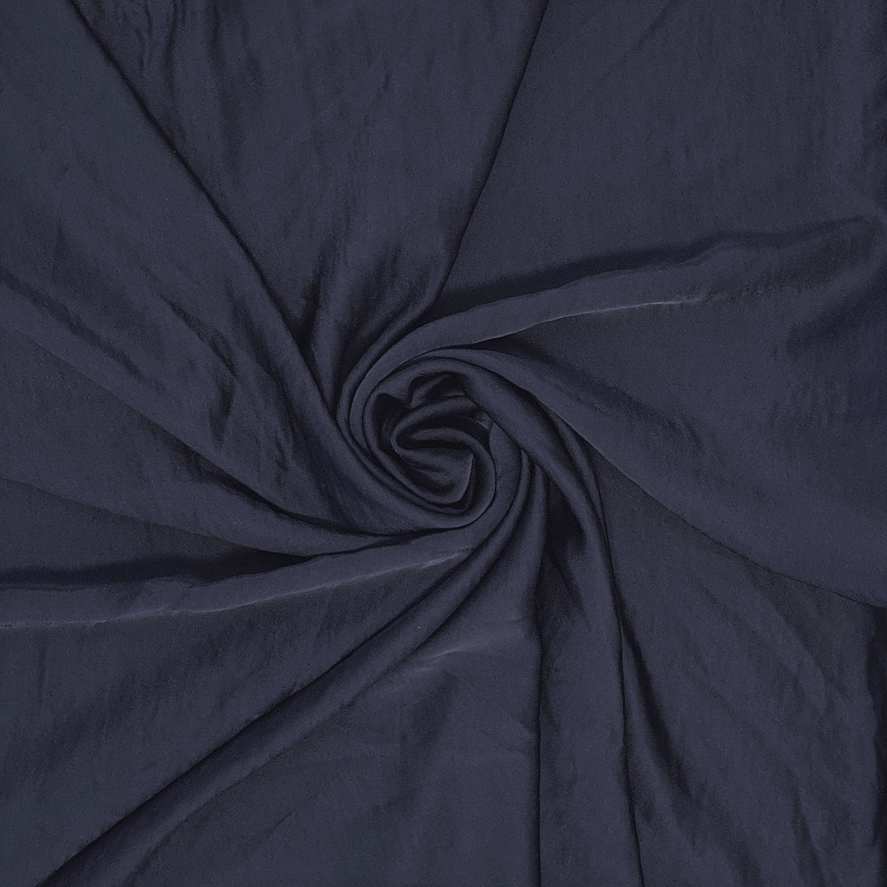 Satin extensible soyeux SI04 - bleu foncé Satin extensible soyeux SI04 - bleu foncé