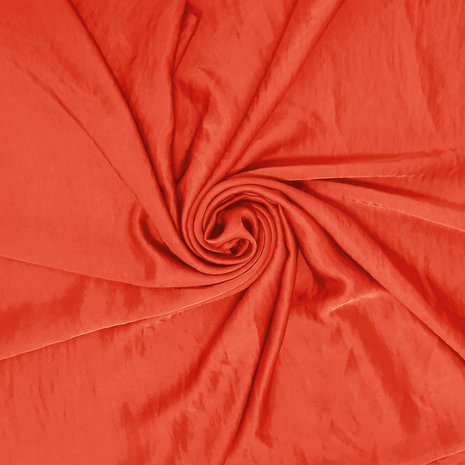 Satin extensible soyeux SI08 - orange