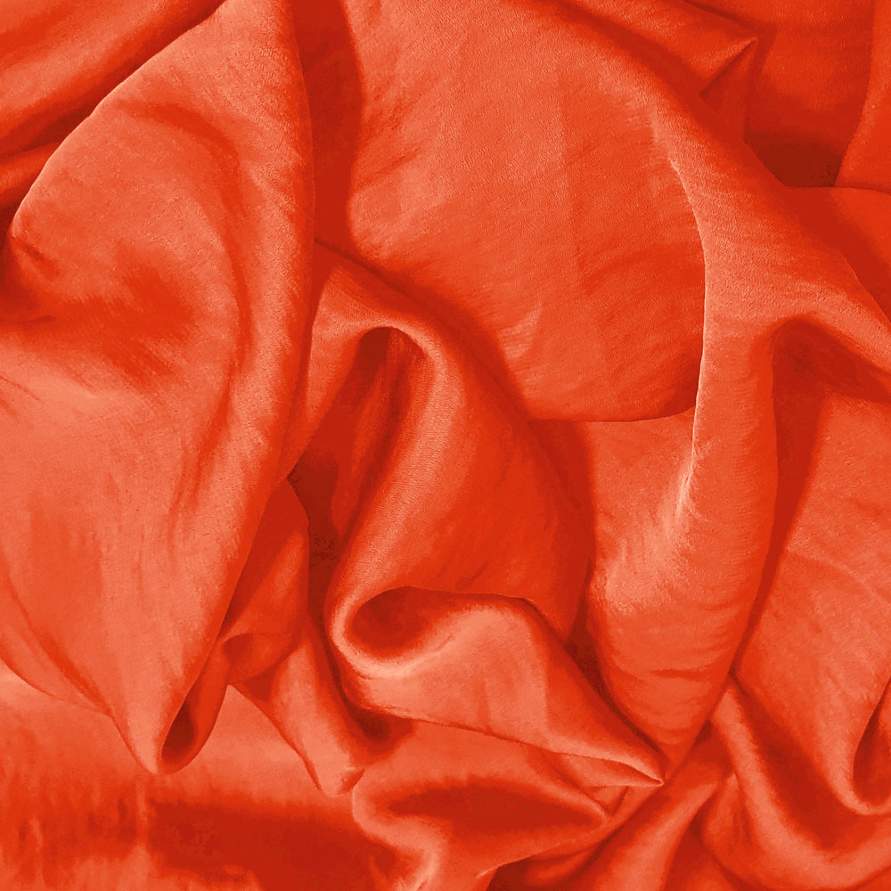 Satin extensible soyeux SI08 - orange