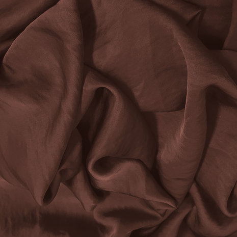 Silky Satin Stretch SI10 - bruin Silky Satin Stretch SI10 - bruin