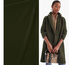 Laine bouillie Uni CW03 - vert olive Laine bouillie Uni CW03 - vert olive