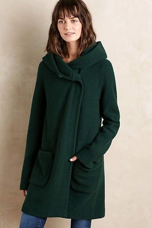 Cooked Wool Uni CW05 - dark bottle green