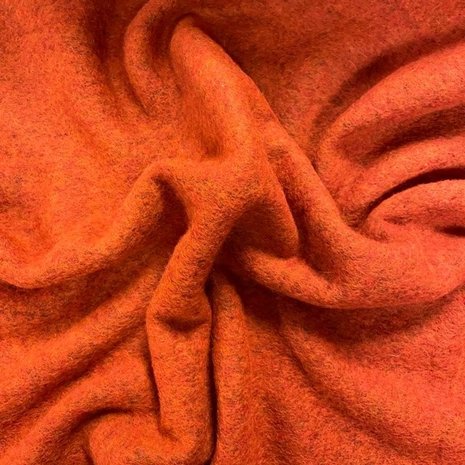 Cooked Wool Uni CW22 - burnt orange Cooked Wool Uni CW22 - burnt orange