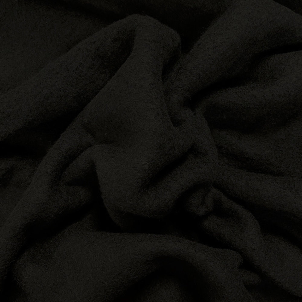 Laine bouillie Uni CW24 - noir Laine bouillie Uni CW24 - noir