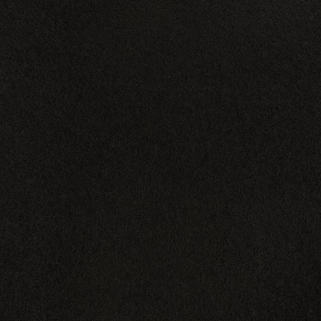 Gekochte Wolle Uni CW24 - schwarz