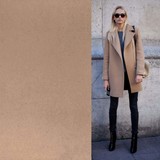 Wool Coat Fabric KW06 - beige