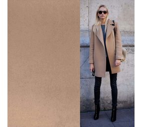 Tissu pour manteau en laine KW06 - beige
