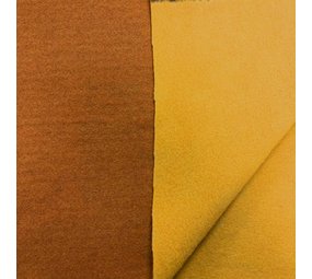 Double Face DF19 - kerrie/ geel Double Face DF19 - kerrie/ geel