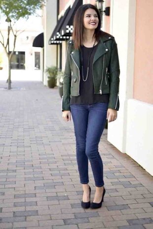 Imitation Leather IL49 - dark bottle green