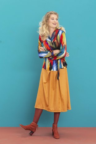 Imitatie Leder IL53 - oker geel