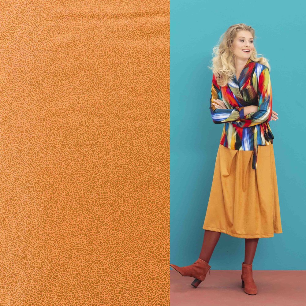 Imitation Leather IL53 - ocher yellow