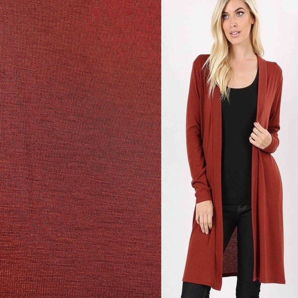 Wol Jersey JW01 - zadelbruin