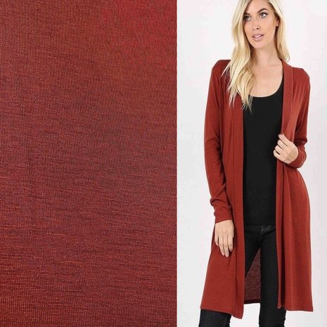 Wolljersey JW01 - Sattelbraun Wolljersey JW01 - Sattelbraun