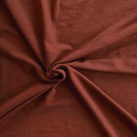 Wool Jersey JW01 - saddle brown