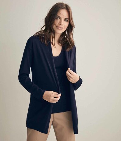 Jersey de laine JW03 - bleu nuit