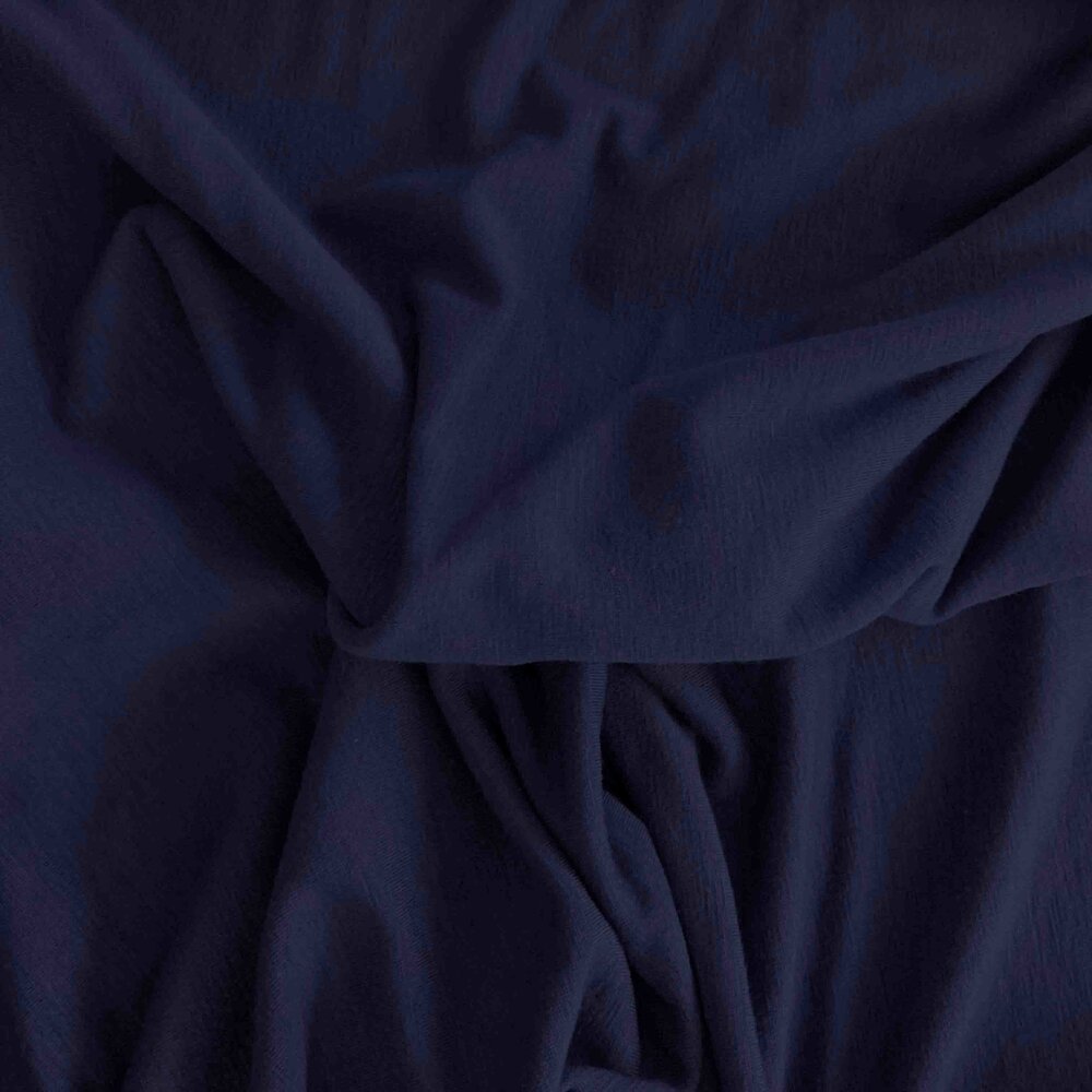 Jersey de laine JW03 - bleu nuit