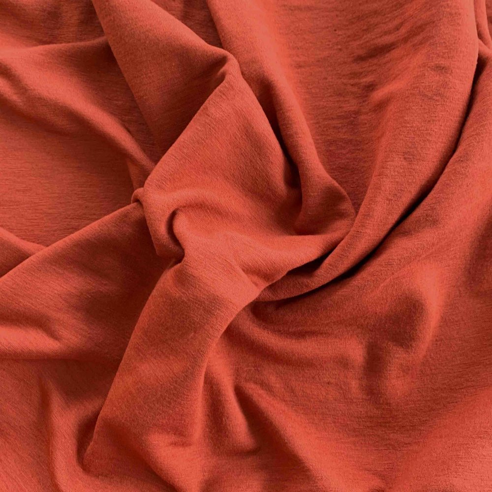 Wool Jersey JW02 - brique