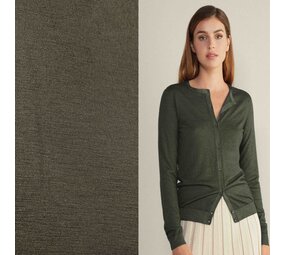 Wol Jersey JW04 - legergroen Wol Jersey JW04 - legergroen