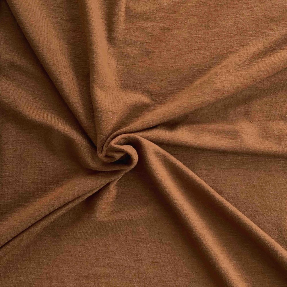 Jersey de laine JW06 - camel Jersey de laine JW06 - camel