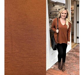 Jersey de laine JW06 - camel Jersey de laine JW06 - camel