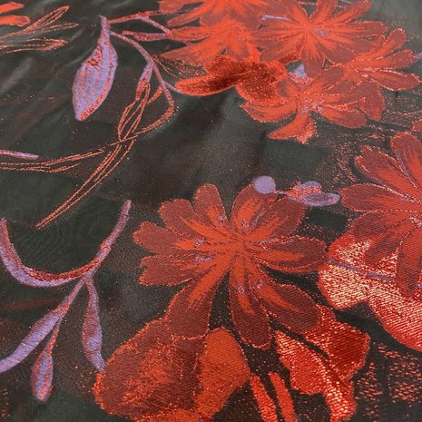 Jacquard coupe fil, transparant 1002