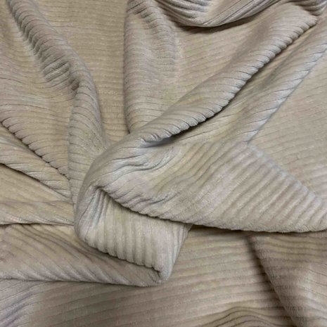 Knitted Corduroy CY02 - cream