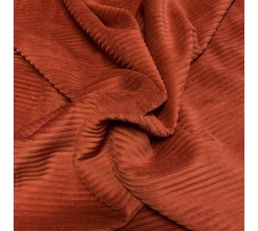 Knitted Corduroy CY03 - brique Knitted Corduroy CY03 - brique