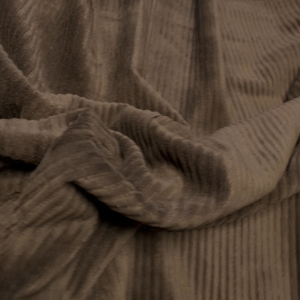 Gebreide Corduroy CY04 - donkerbruin