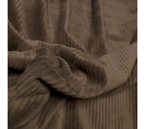 Gebreide Corduroy CY04 - donkerbruin Gebreide Corduroy CY04 - donkerbruin