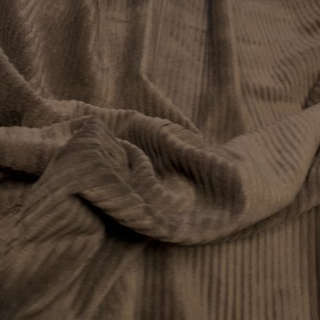 Gebreide Corduroy CY04 - donkerbruin