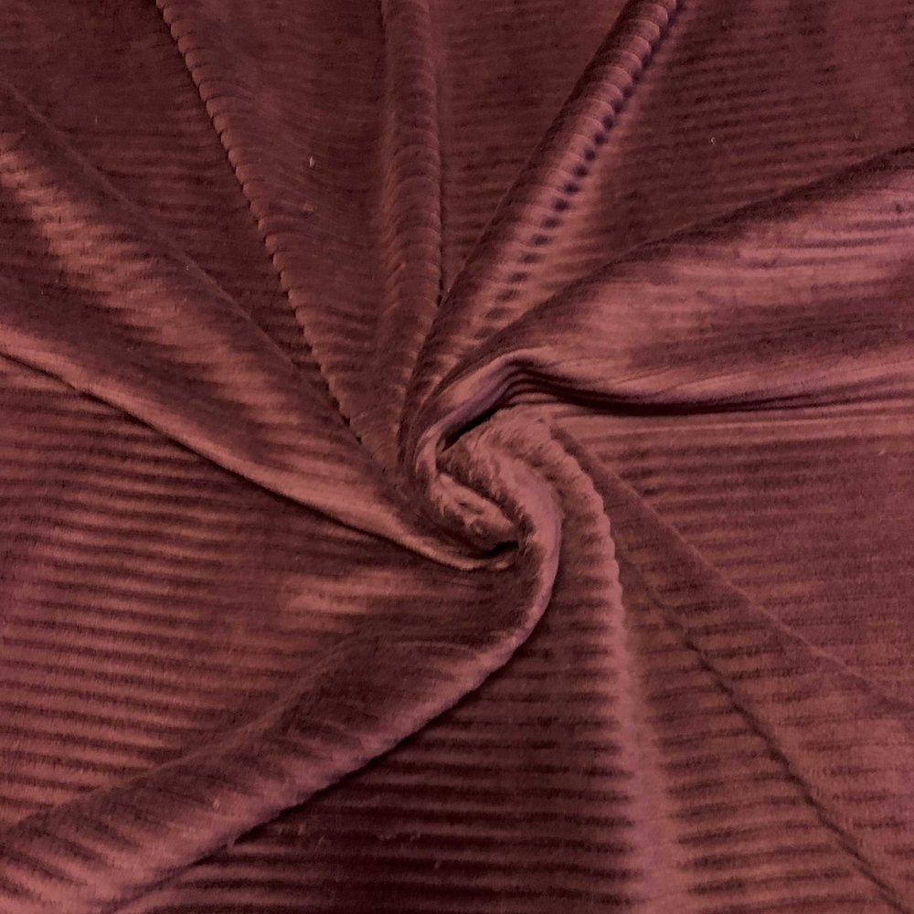 Gebreide Corduroy CY06 - bordeaux