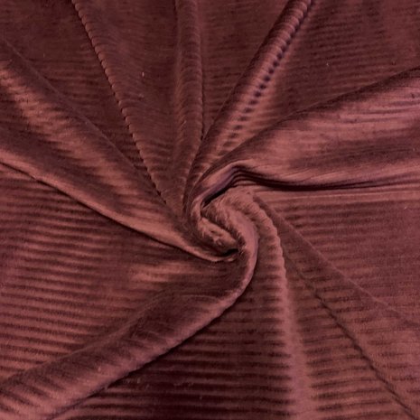 Gebreide Corduroy CY06 - bordeaux