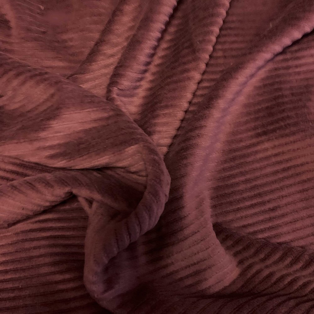 Knitted Corduroy CY06 - burgundy Knitted Corduroy CY06 - burgundy