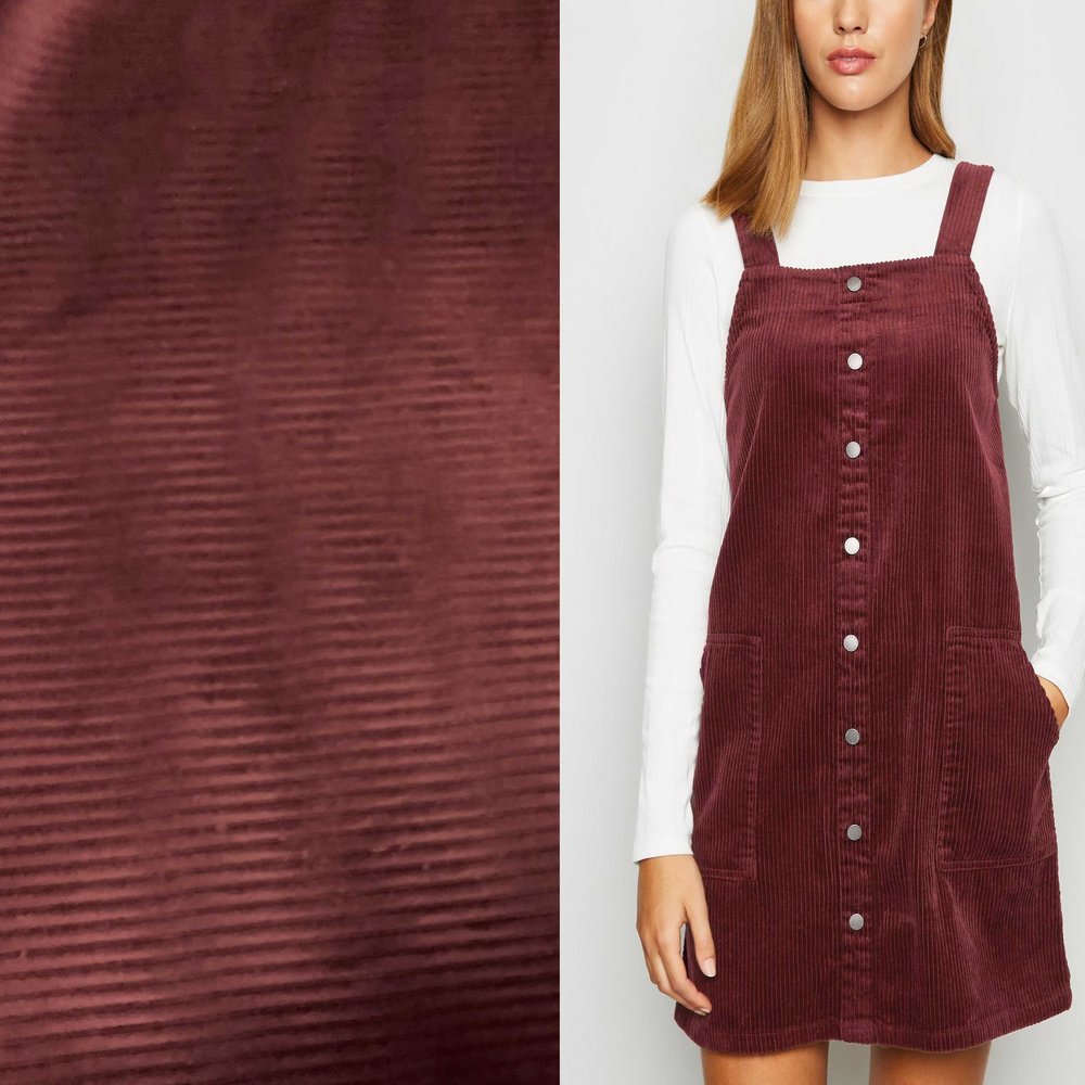 Knitted Corduroy CY06 - burgundy Knitted Corduroy CY06 - burgundy