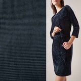 Gebreide Corduroy CY07 - marineblauw