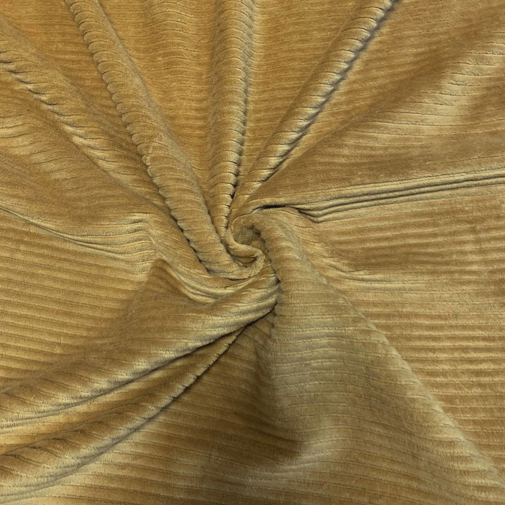 Gebreide Corduroy CY09 - honing geel