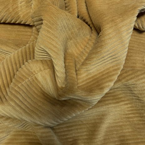 Gebreide Corduroy CY09 - honing geel