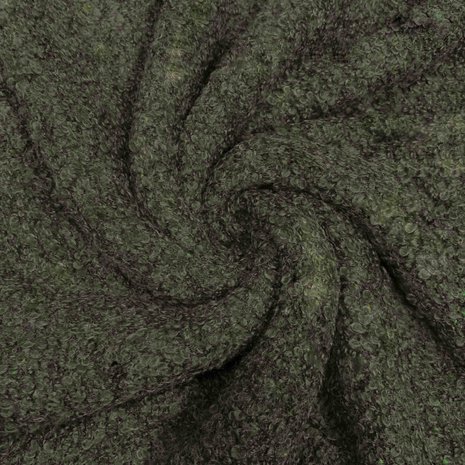 Bouclé Kreisel BB28 - vert mousse foncé