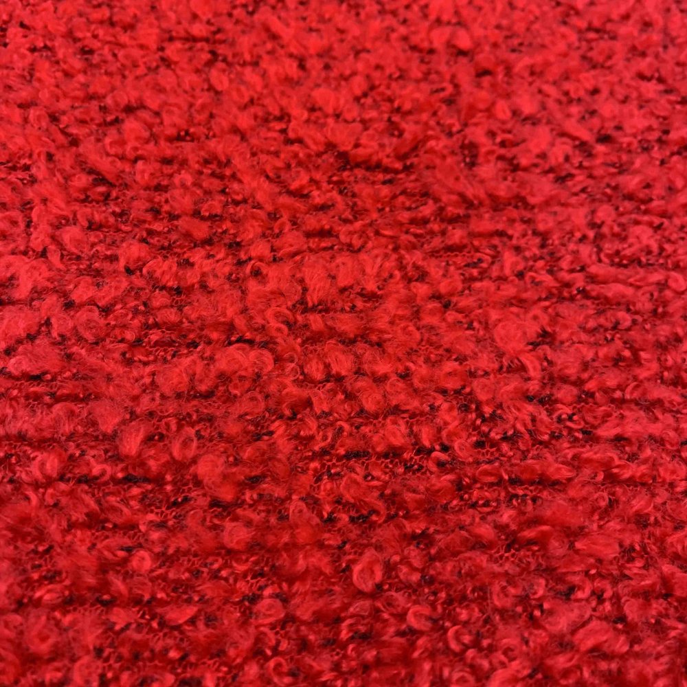 Bouclé Knit BB06 - rouge vif Bouclé Knit BB06 - rouge vif