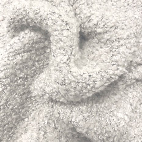 Bouclé Knit BB09 - crème mélange Bouclé Knit BB09 - crème mélange