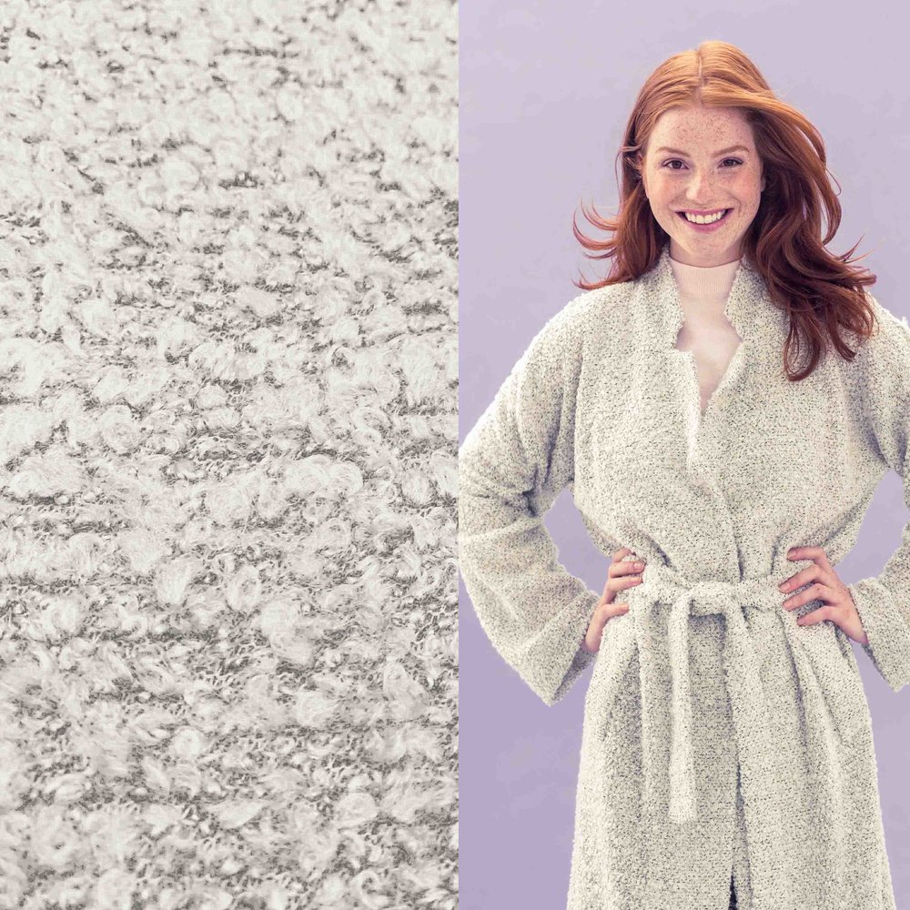 Bouclé Knit BB09 - cream melange Bouclé Knit BB09 - cream melange