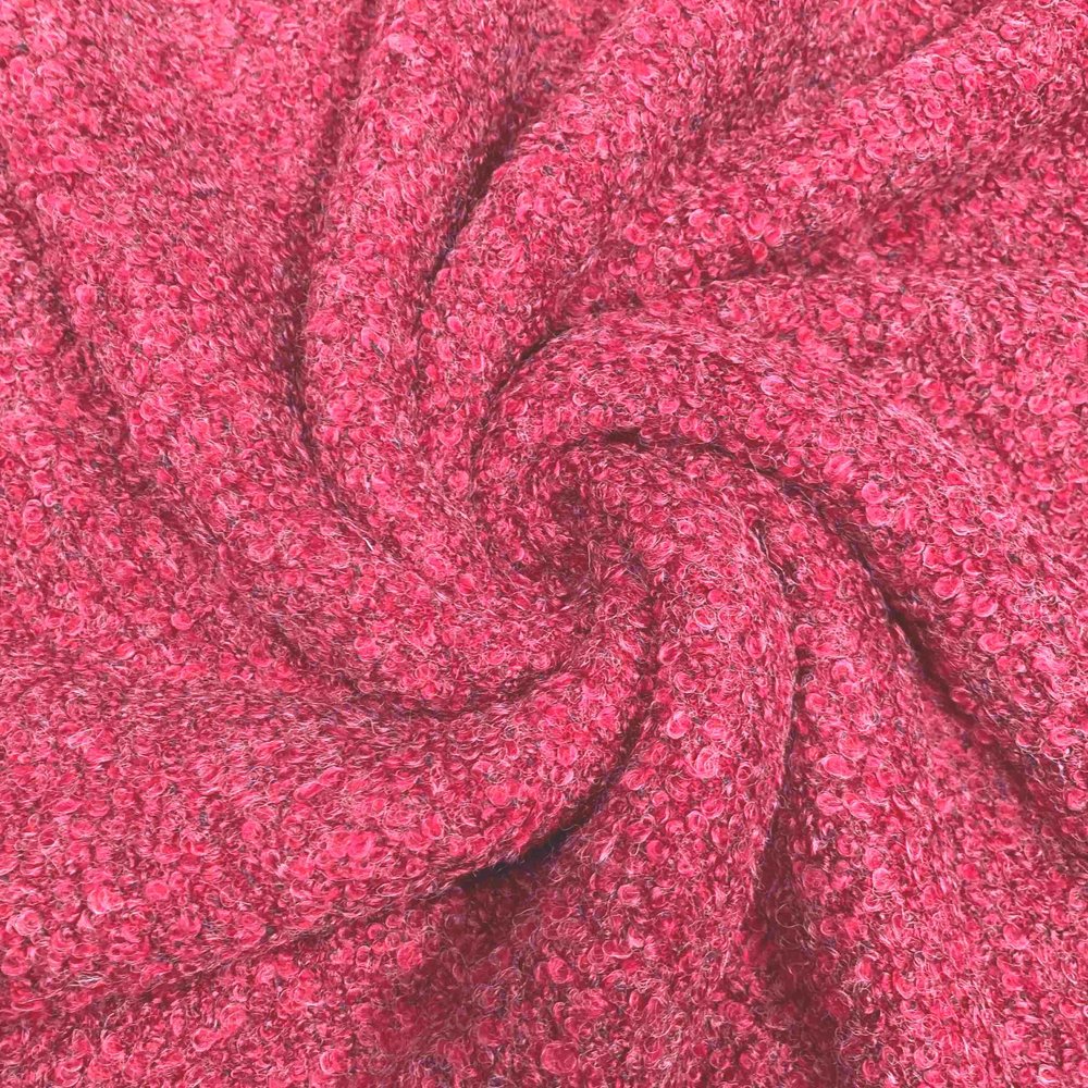Tricot Bouclé BB19 - fuchsia